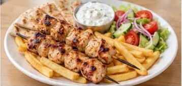 Kycklingsouvlaki